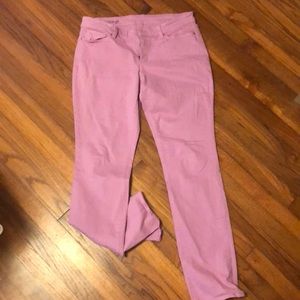 Ann Taylor pastel jeans